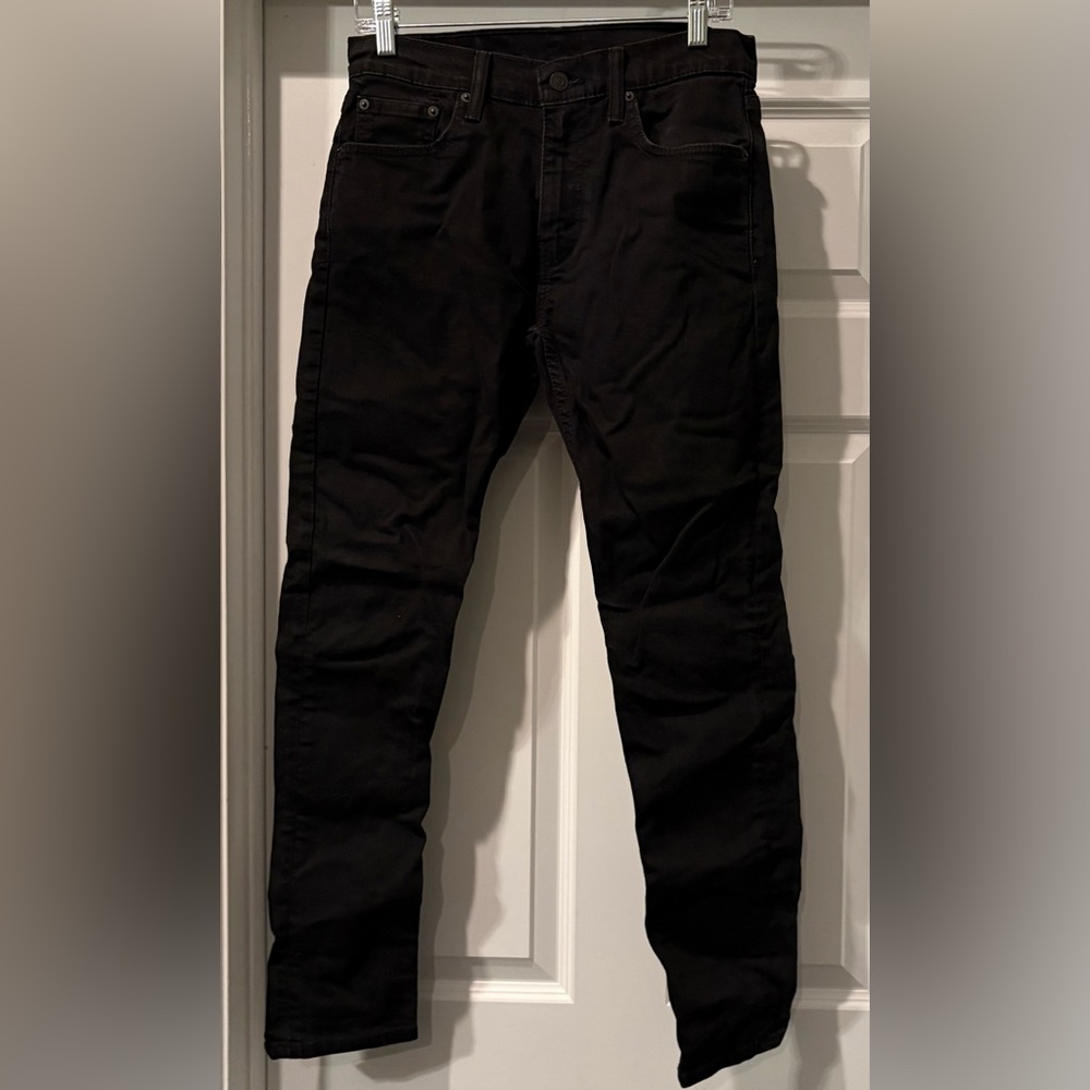 Levi's 512 Black Denim Jeans